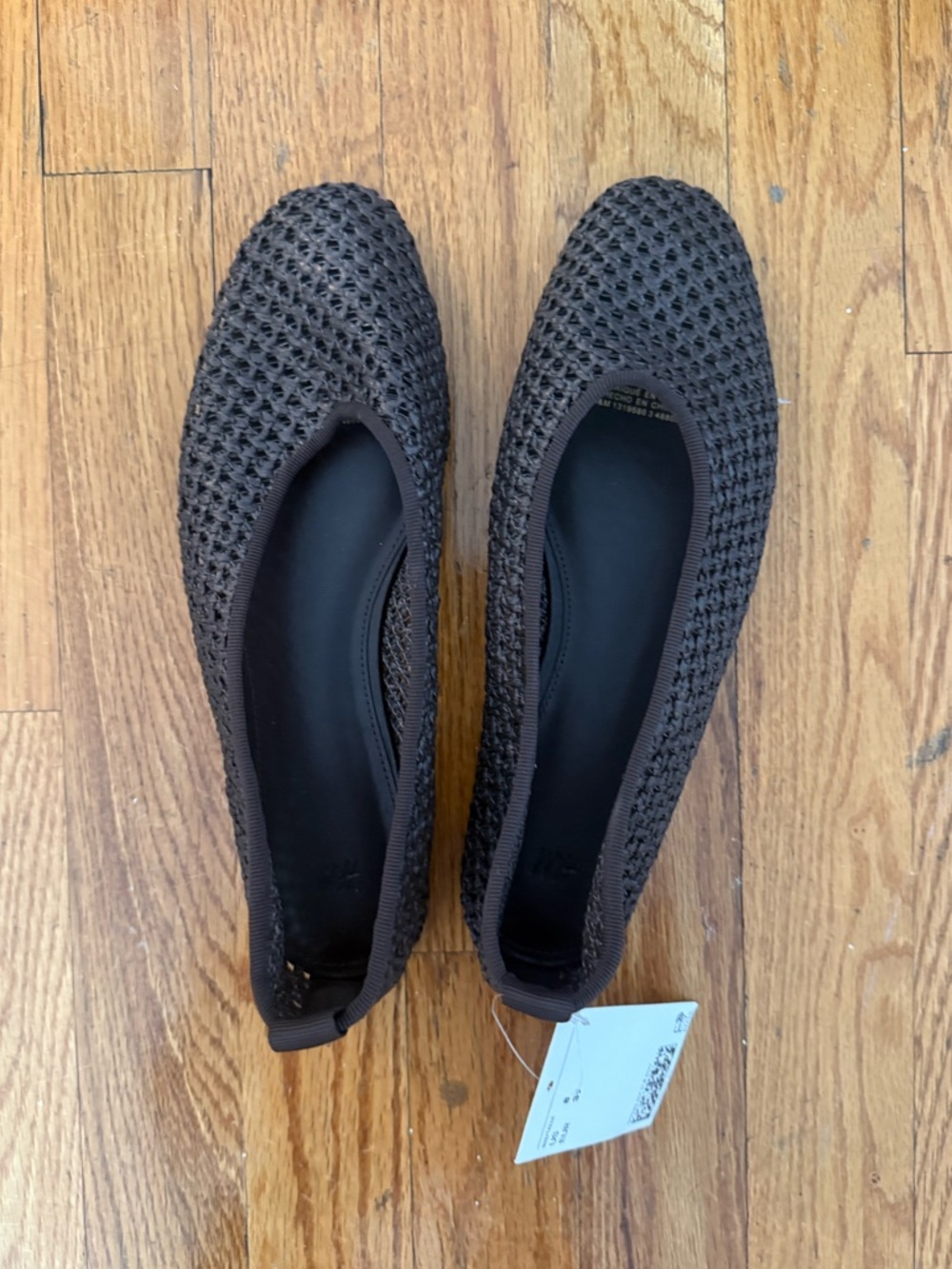 H&M mesh flats - size 39